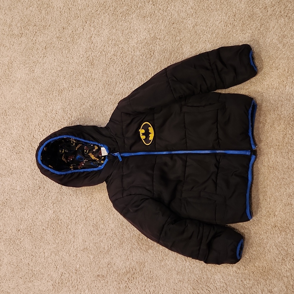 Kid Batman snowcoat, size 5